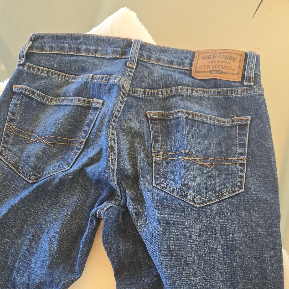 Levi's Blue Bootcut Jeans for Men - Picture 3 of 14